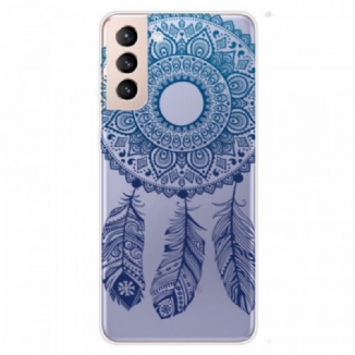 Capa Para Samsung Galaxy S22 Plus 5G Mandala De Flor Única