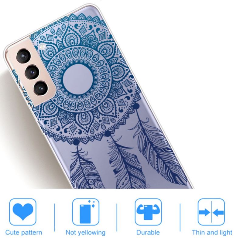 Capa Para Samsung Galaxy S22 Plus 5G Mandala De Flor Única