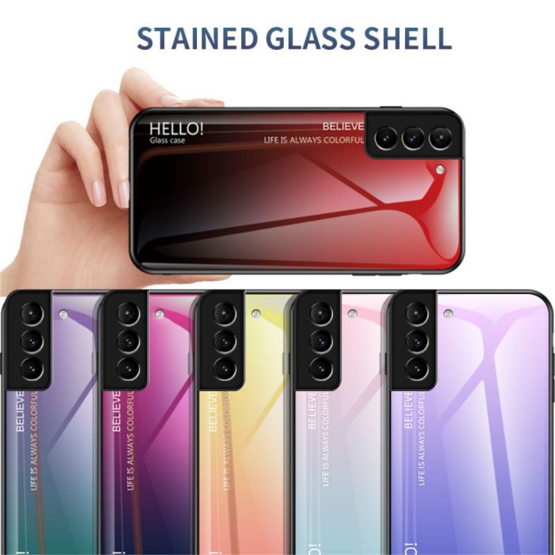 Capa Para Samsung Galaxy S22 Plus 5G Olá Vidro Temperado