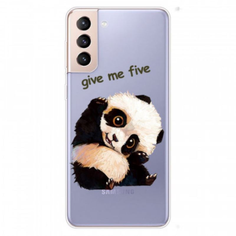 Capa Para Samsung Galaxy S22 Plus 5G Panda Me Dê Cinco