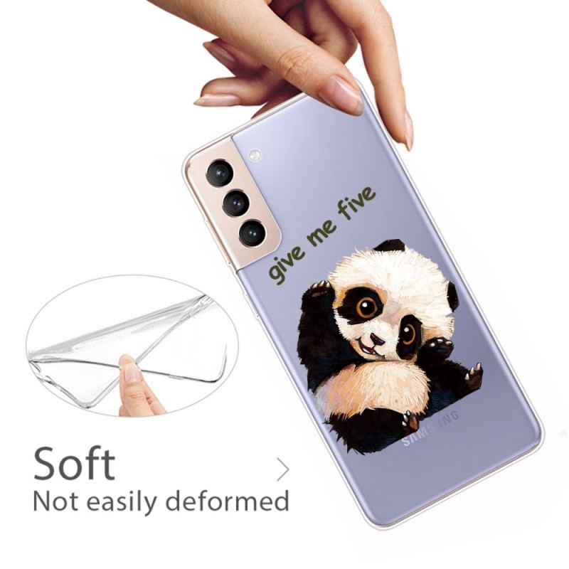 Capa Para Samsung Galaxy S22 Plus 5G Panda Me Dê Cinco