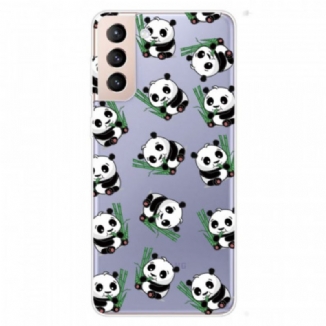 Capa Para Samsung Galaxy S22 Plus 5G Pequenos Pandas