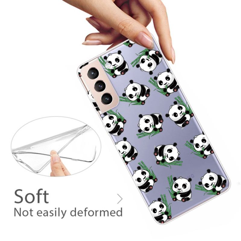 Capa Para Samsung Galaxy S22 Plus 5G Pequenos Pandas