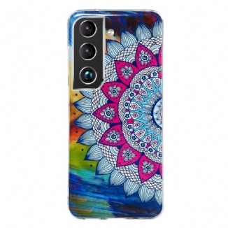 Capa Para Samsung Galaxy S22 Plus 5G Série Floral Fluorescente