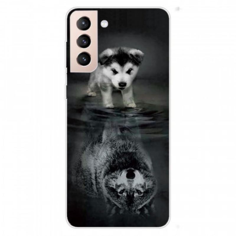 Capa Para Samsung Galaxy S22 Plus 5G Sonho De Cachorrinho