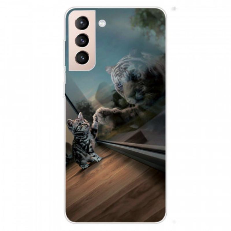 Capa Para Samsung Galaxy S22 Plus 5G Sonho De Gatinho