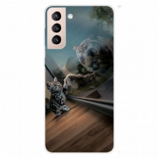 Capa Para Samsung Galaxy S22 Plus 5G Sonho De Gatinho