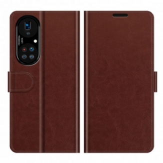 Capa Flip Para Huawei P50 Pro Estilo Design De Couro