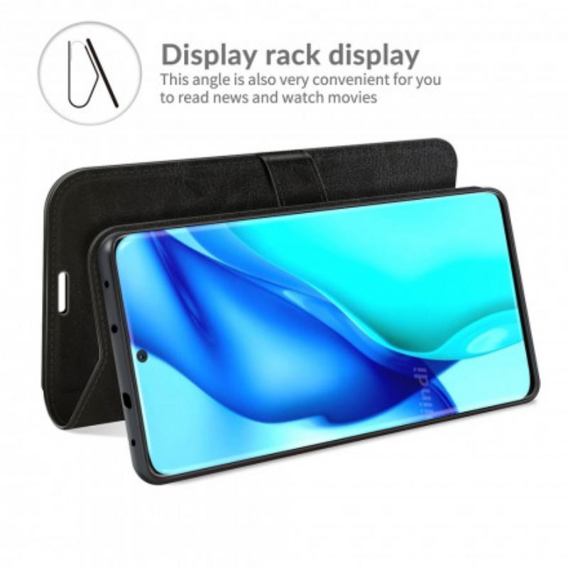 Capa Flip Para Huawei P50 Pro Estilo Design De Couro