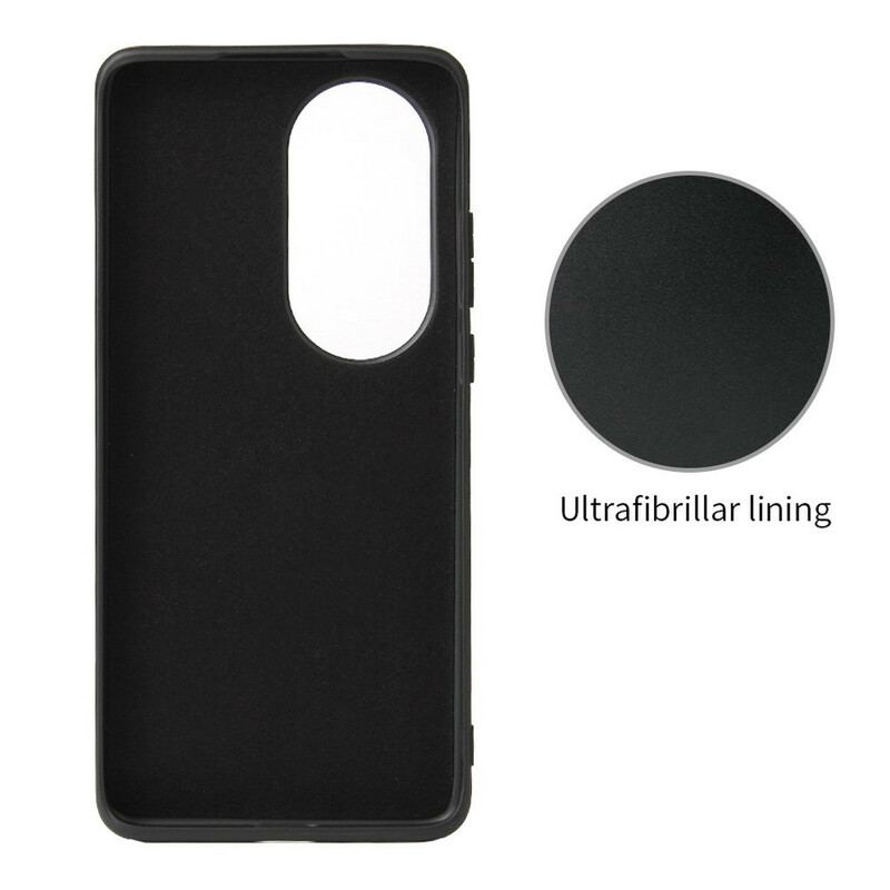 Capa Para Huawei P50 Pro Suporte De Anel De Fibra De Carbono