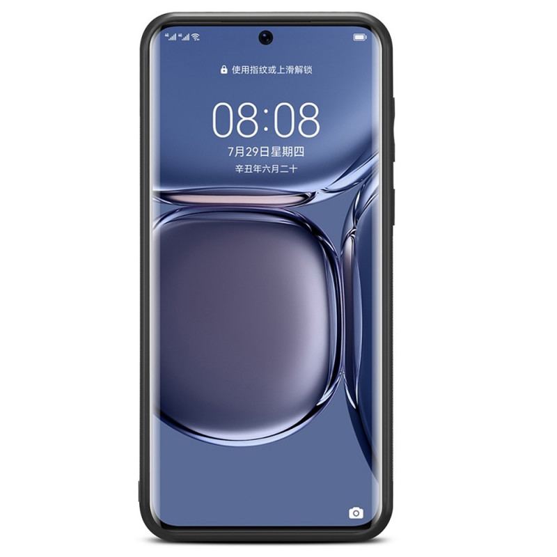 Capa Para Huawei P50 Pro Titular De Cartão Elástico Denior