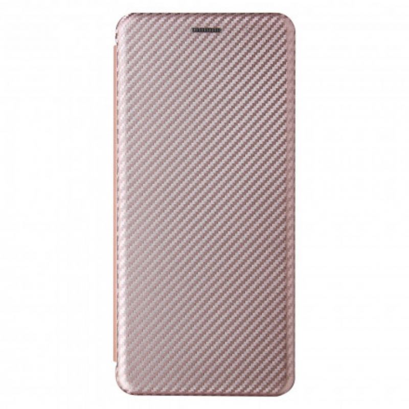 Capa De Celular Para Moto G100 Flip Silicone Carbono