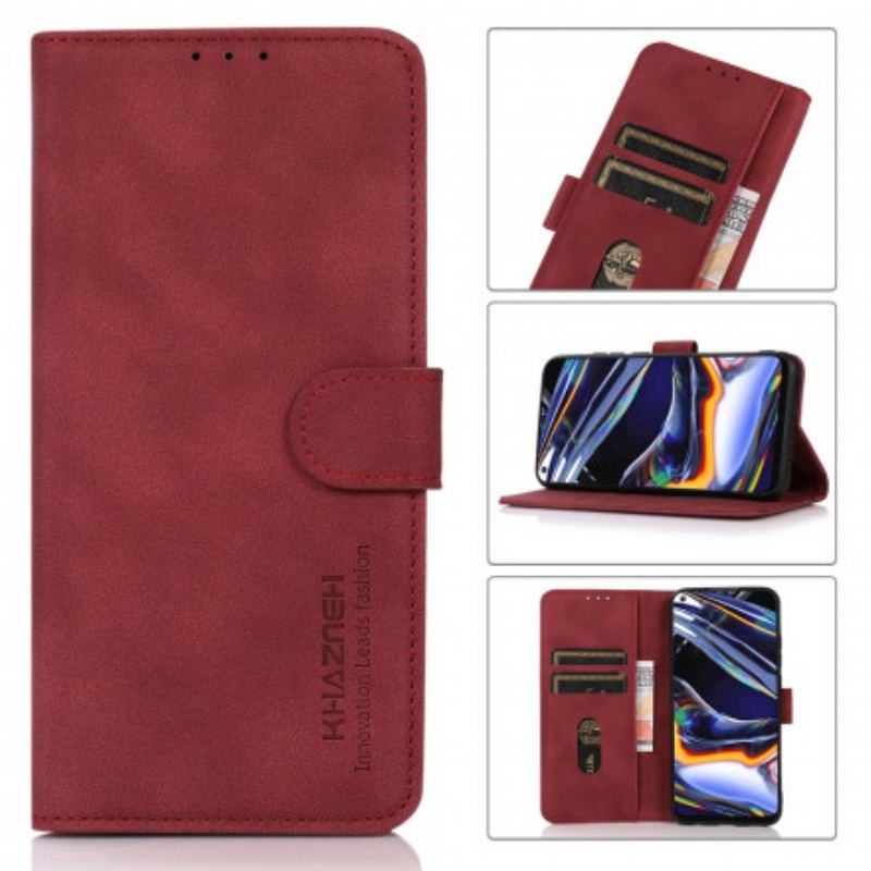 Capa De Couro Para Moto G100 Efeito Couro Texturizado Khazneh