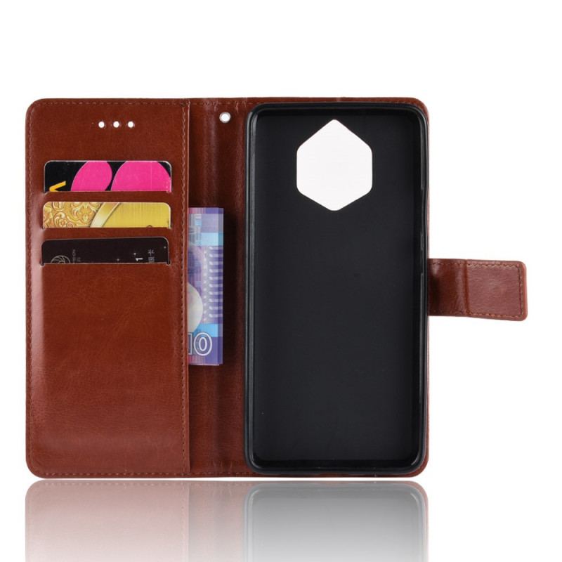 Capa Flip Para Nokia 9 PureView Couro Falso Chamativo