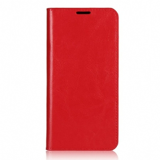 Capa De Celular Para Huawei P40 Lite E Flip Couro Legitimo