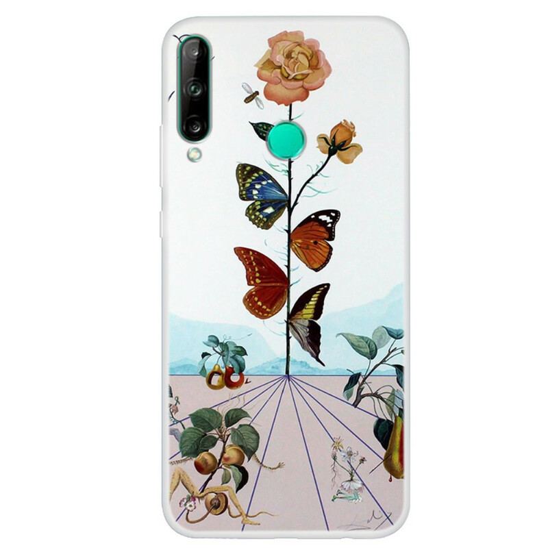 Capa Para Huawei P40 Lite E Borboletas Da Natureza