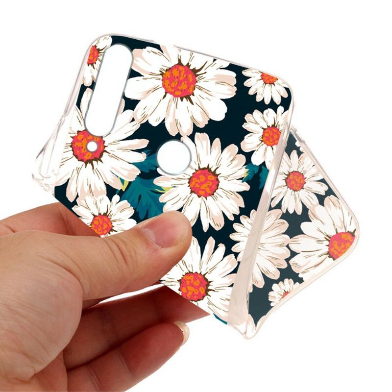 Capa Para Huawei P40 Lite E Flores Da Liberdade