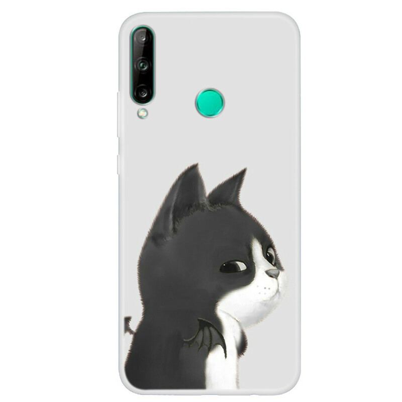 Capa Para Huawei P40 Lite E Gato Do Diabo