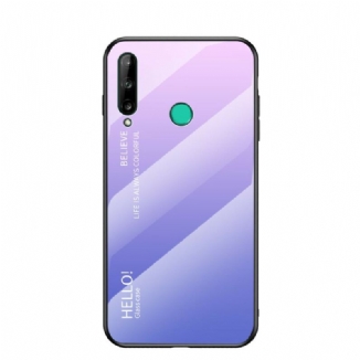 Capa Para Huawei P40 Lite E Olá Vidro Temperado