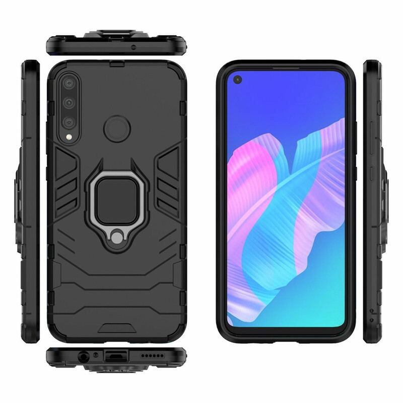 Capa Para Huawei P40 Lite E Resistente A Anel