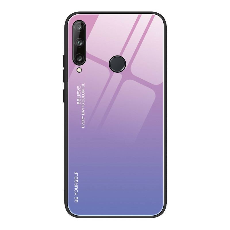 Capa Para Huawei P40 Lite E Vidro Temperado Seja Você Mesmo