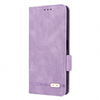 Capa De Celular Para Xiaomi Redmi Note 12 4G Flip Clássico Vintage