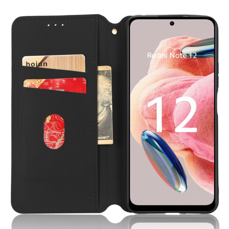 Capa De Celular Para Xiaomi Redmi Note 12 4G Flip Padrão 3d