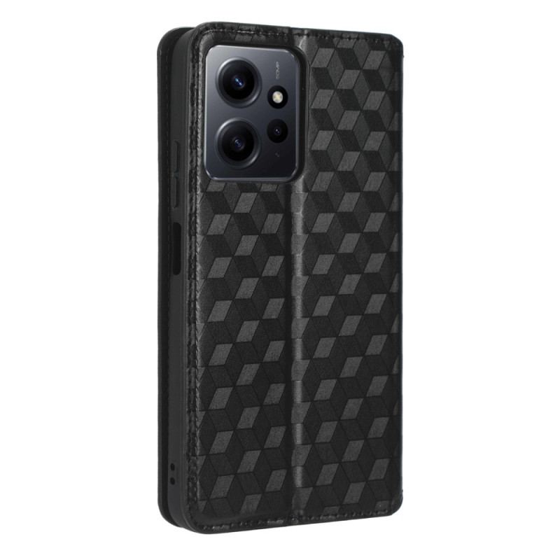 Capa De Celular Para Xiaomi Redmi Note 12 4G Flip Padrão 3d