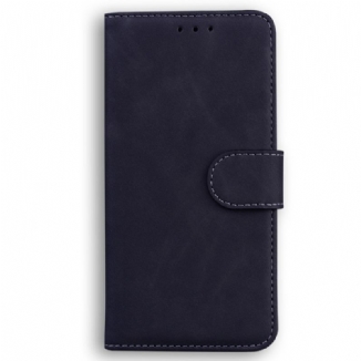 Capa De Couro Para Xiaomi Redmi Note 12 4G Couro Sintético Liso