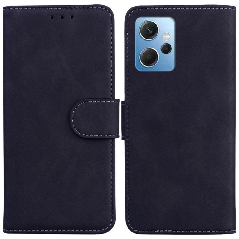 Capa De Couro Para Xiaomi Redmi Note 12 4G Couro Sintético Liso