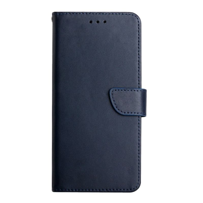 Capa Flip Para Xiaomi Redmi Note 12 4G Couro Napa Genuíno