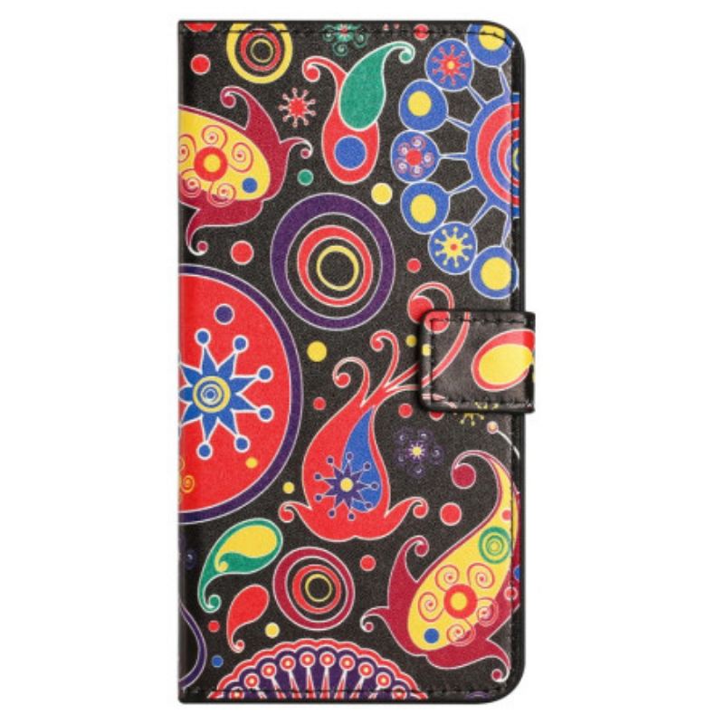 Capa Flip Para Xiaomi Redmi Note 12 4G Paisley