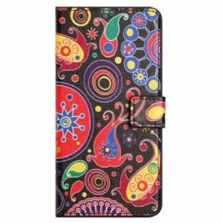 Capa Flip Para Xiaomi Redmi Note 12 4G Paisley