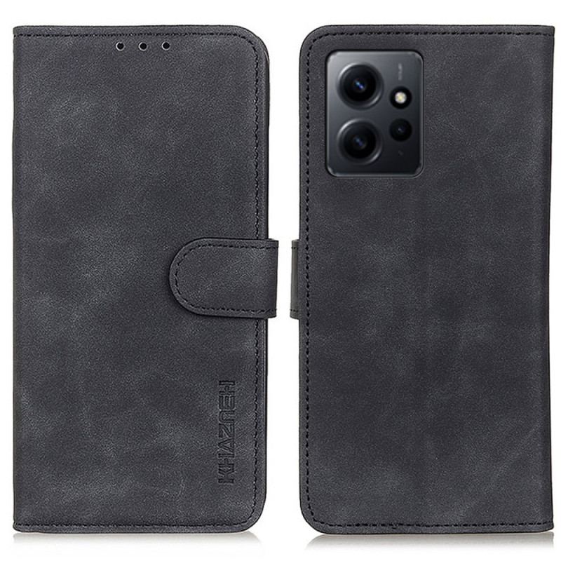 Capa Flip Para Xiaomi Redmi Note 12 4G Vintage Khazneh