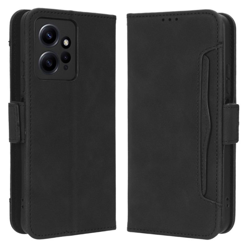 Capa Folio Para Xiaomi Redmi Note 12 4G Cartões Múltiplos