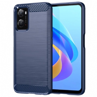 Capa De Celular Para Realme 9i Fibra De Carbono Escovada