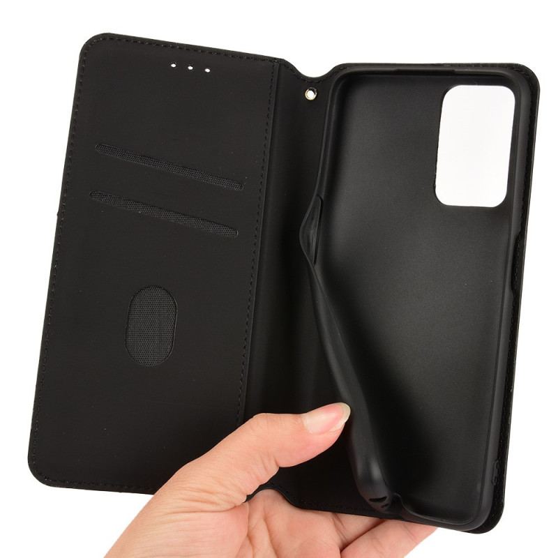 Capa De Celular Para Realme 9i Flip Impressão De Cubo 3d