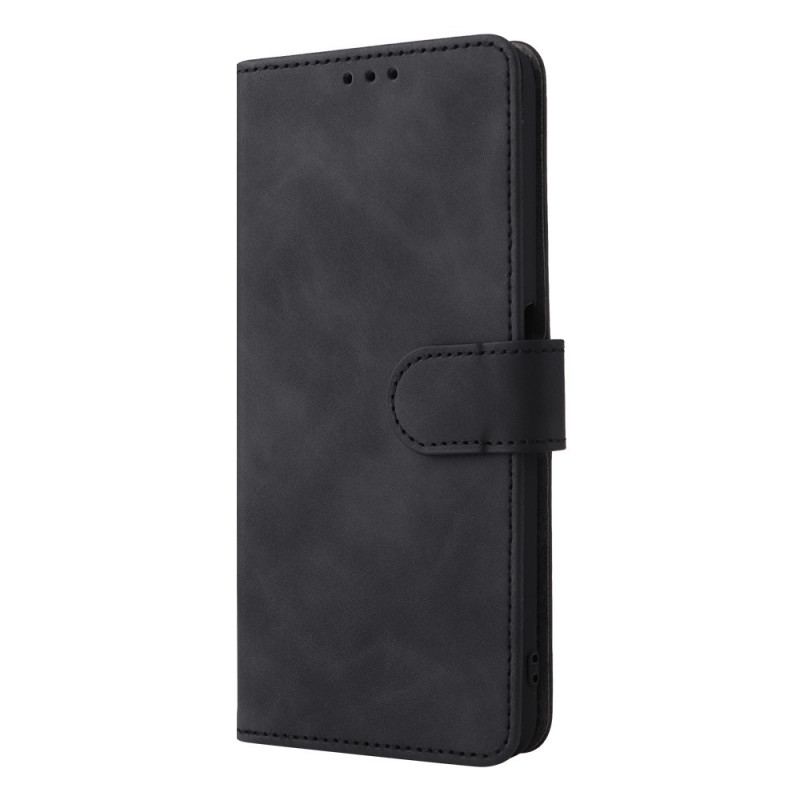 Capa Flip Para Realme 9i Cordão De Pele Macia