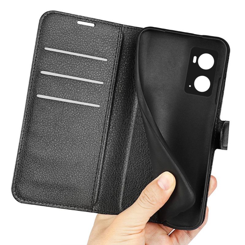 Capa Flip Para Realme 9i Lichia Retrô