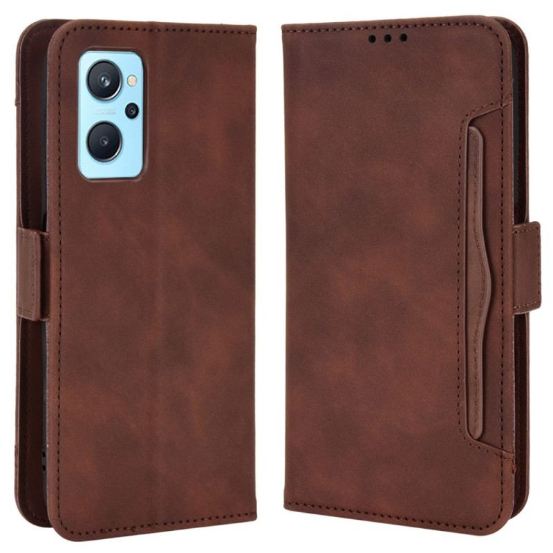 Capa Flip Para Realme 9i Multi-card Premier Class