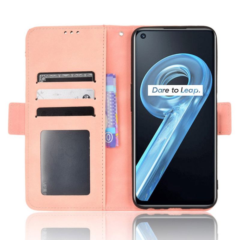 Capa Flip Para Realme 9i Multi-card Premier Class