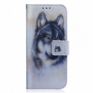 Capa Flip Para Realme 9i Pintura De Cachorro