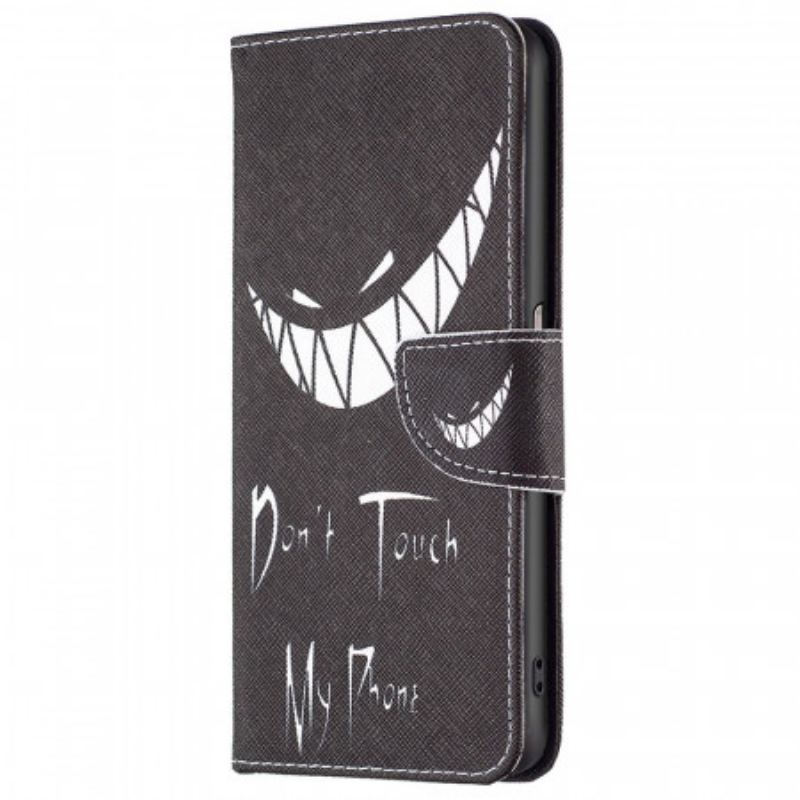 Capa Flip Para Realme 9i Telefone Do Mal