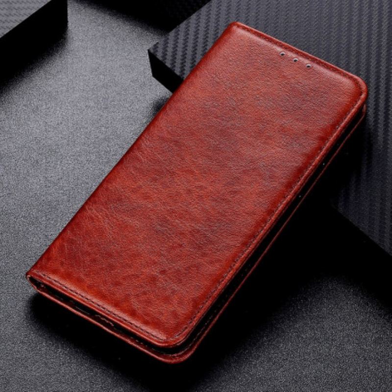 Capa De Celular Para Sony Xperia 1 III Flip Couro Dividido Texturizado