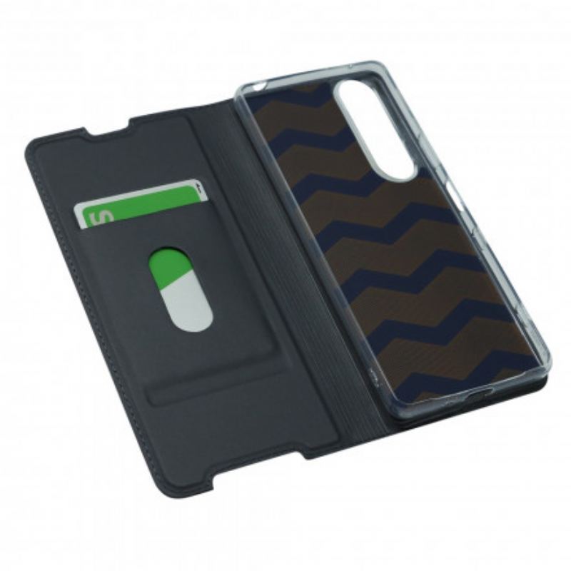 Capa De Celular Para Sony Xperia 1 III Flip Fecho Magnético