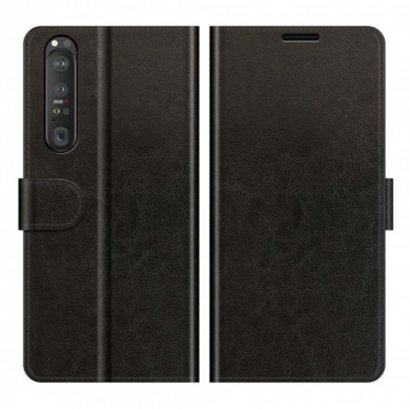 Capa Flip Para Sony Xperia 1 III Couro Ultra Sintético