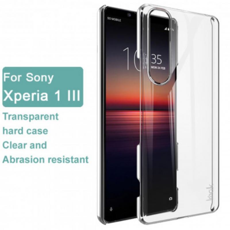 Capa Para Sony Xperia 1 III Cristal Transparente Imak