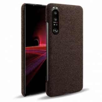 Capa Para Sony Xperia 1 III Tecido Textura Ksq