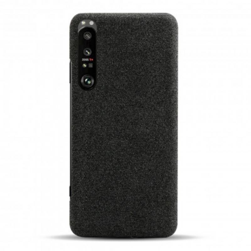 Capa Para Sony Xperia 1 III Tecido Textura Ksq