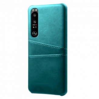 Capa Para Sony Xperia 1 III Titular Do Cartão Ksq